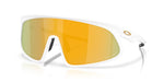 Oakley RSLV Matte White - Prizm 24K