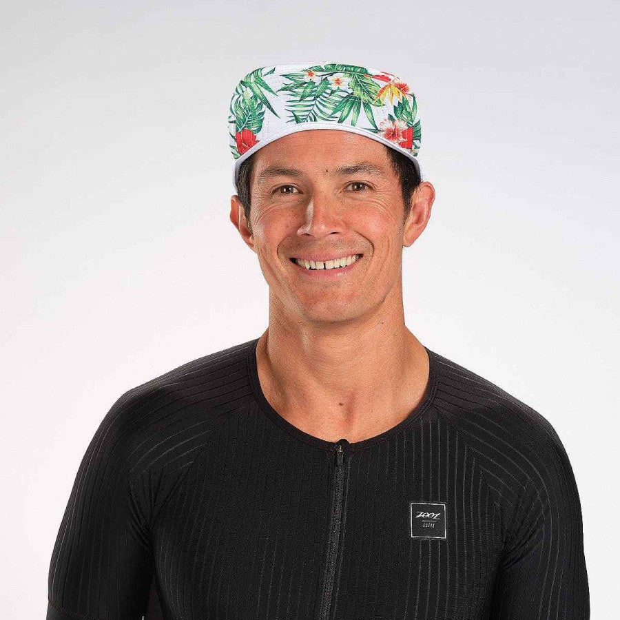 ZOOT Unisex's Tech 5-Panel Hat - White Hawaii