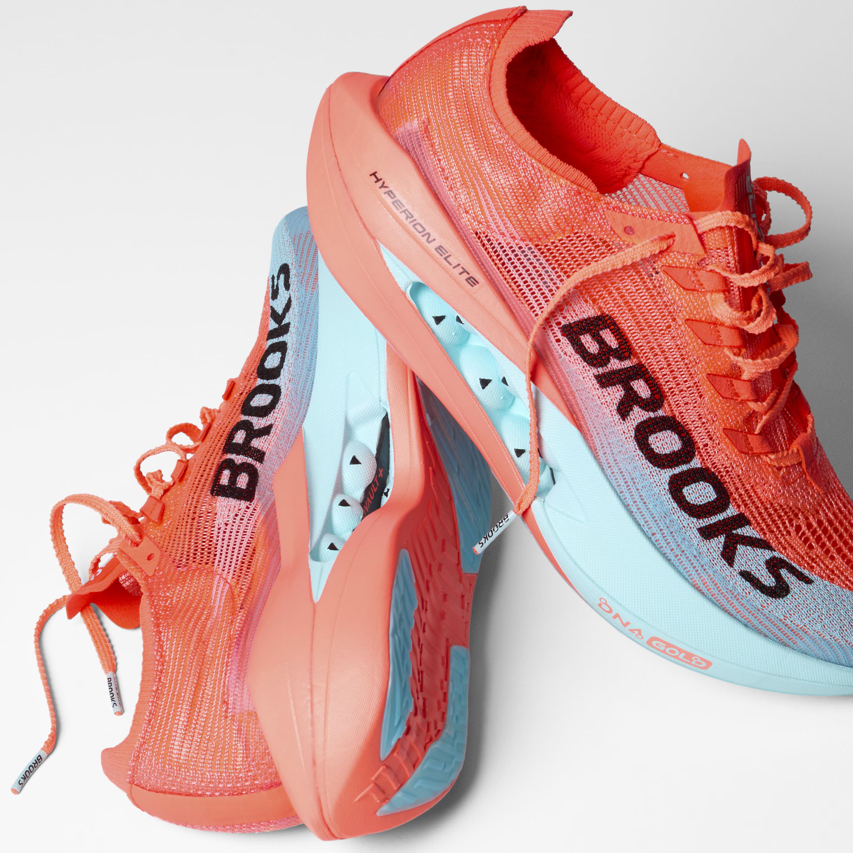 Brooks Unisex's Hyperion Elite 5 ( D681 ) - Pink Clay/Atomizer Blue