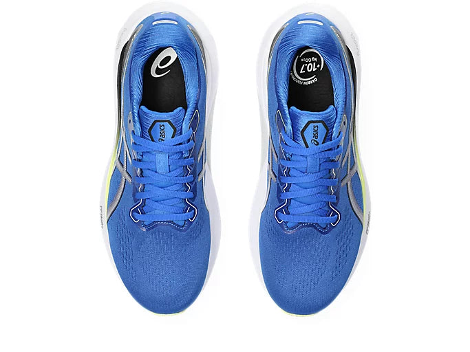 Asics Men's GEL-KAYANO 30 - Illusion Blue/Glow Yellow