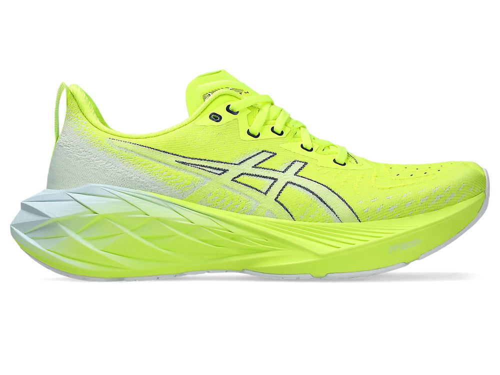 Asics Men's NOVABLAST 4 - Safety Yellow/Cool Grey