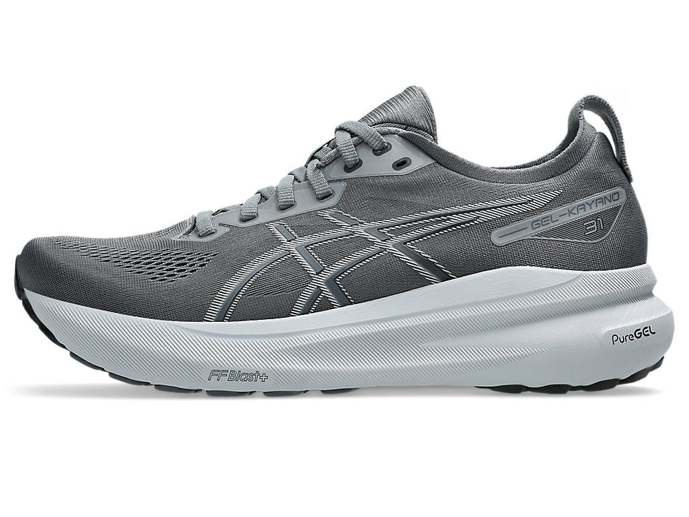 Asics Men's GEL-KAYANO 31 Wide - Steel Grey/Piedmont Grey