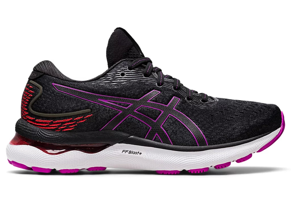 Asics Women's GEL-NIMBUS 24 - BLACK/ORCHID