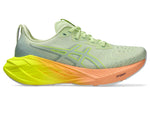 Asics Women's NOVABLAST 4 Paris - Cool Matcha/Safety Yellow