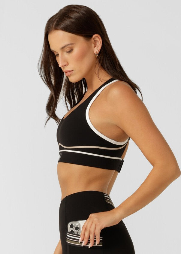 Lorna Jane Move Swift Sports Bra - Black