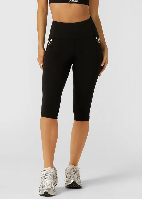 Lorna Jane Swift 3 Pocket 3 4 Leggings Black Key Power Sports Singapore