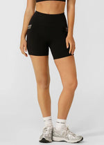 Lorna Jane Swift 3 Pocket 14cm Bike Shorts - Black