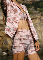 Lorna Jane Paradise Palm Weekend Shirt - Paradise Palm Print