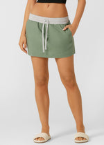 Lorna Jane Flashdance Mini Skirt - Light Khaki