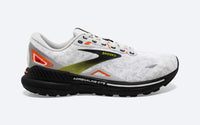 Brooks Men's Adrenaline GTS 23 - Oyster/Black/Red Orange