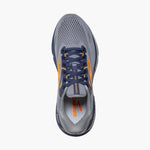 Brooks Men's Adrenaline GTS 23 (D Width) - Grey/Crown Blue/Orange