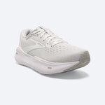 Brooks Men's Ghost Max - White/Oyster/Metallic Silver