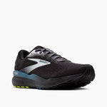 Brooks Men's Ghost 16 (D Width) - Black/Ebony/Blue