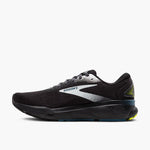 Brooks Men's Ghost 16 (D Width) - Black/Ebony/Blue