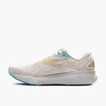 Brooks Men's Ghost 16 (D Width) - Coconut/Blue/Yellow