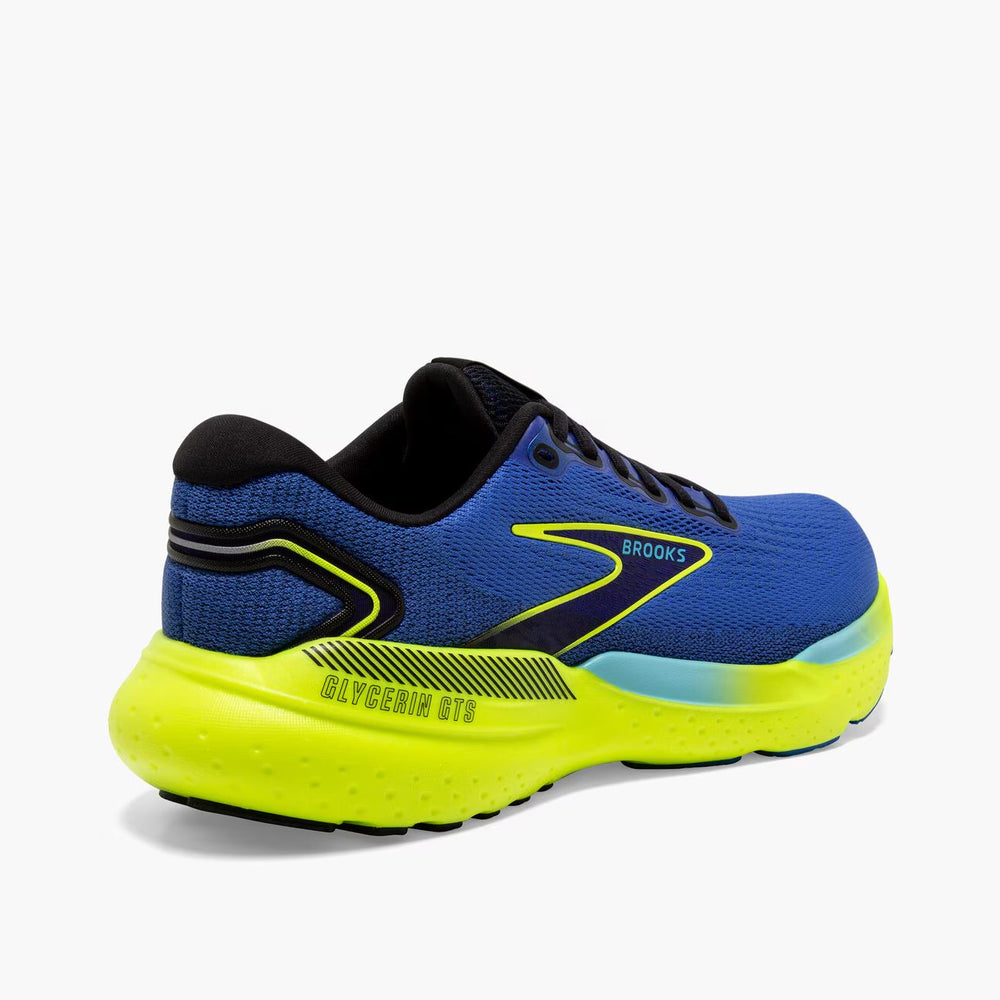 Brooks Men's Glycerin GTS 21 (D Width) - Blue/Nightlife/Black