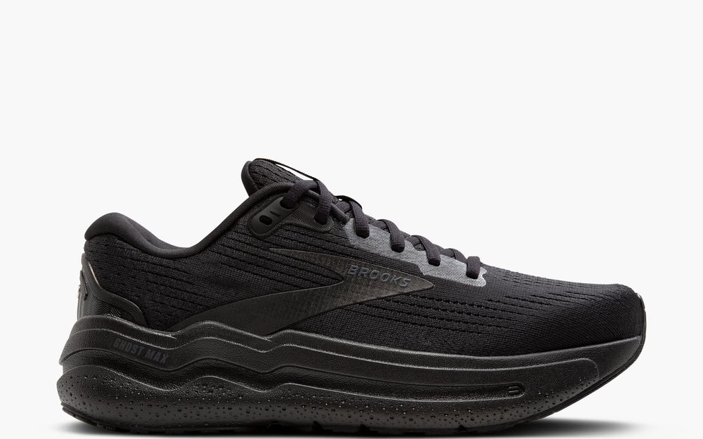 Brooks Men's Ghost Max 2 - Black/Black/Ebony