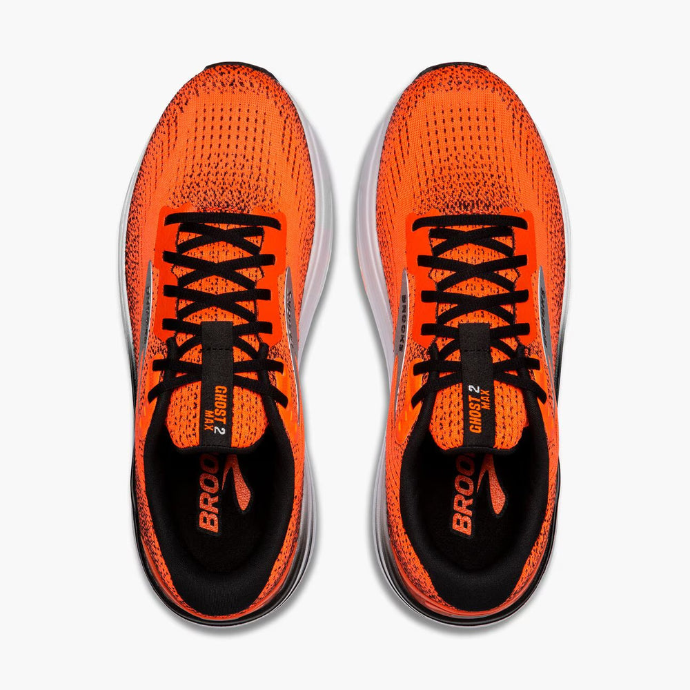 Brooks Men's Ghost Max 2 - Orange/Orange/Black