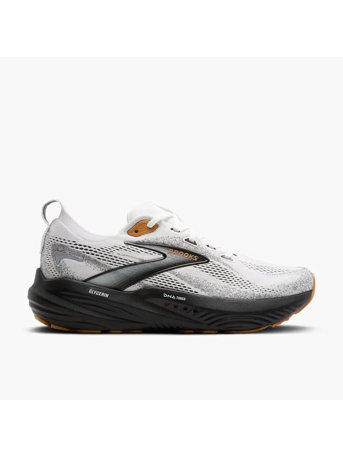 Brooks Men's Glycerin 22 - White/Grey/Black