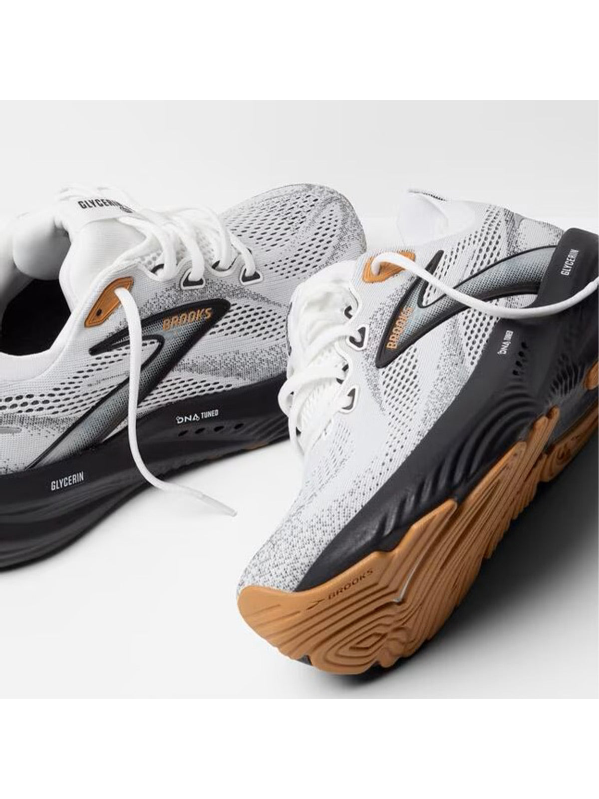 Brooks Men's Glycerin 22 - White/Grey/Black