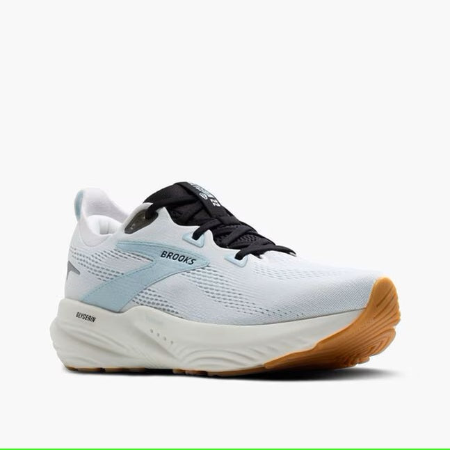 Brooks Men's Glycerin 22 - Bright White/Winter Sky/Black