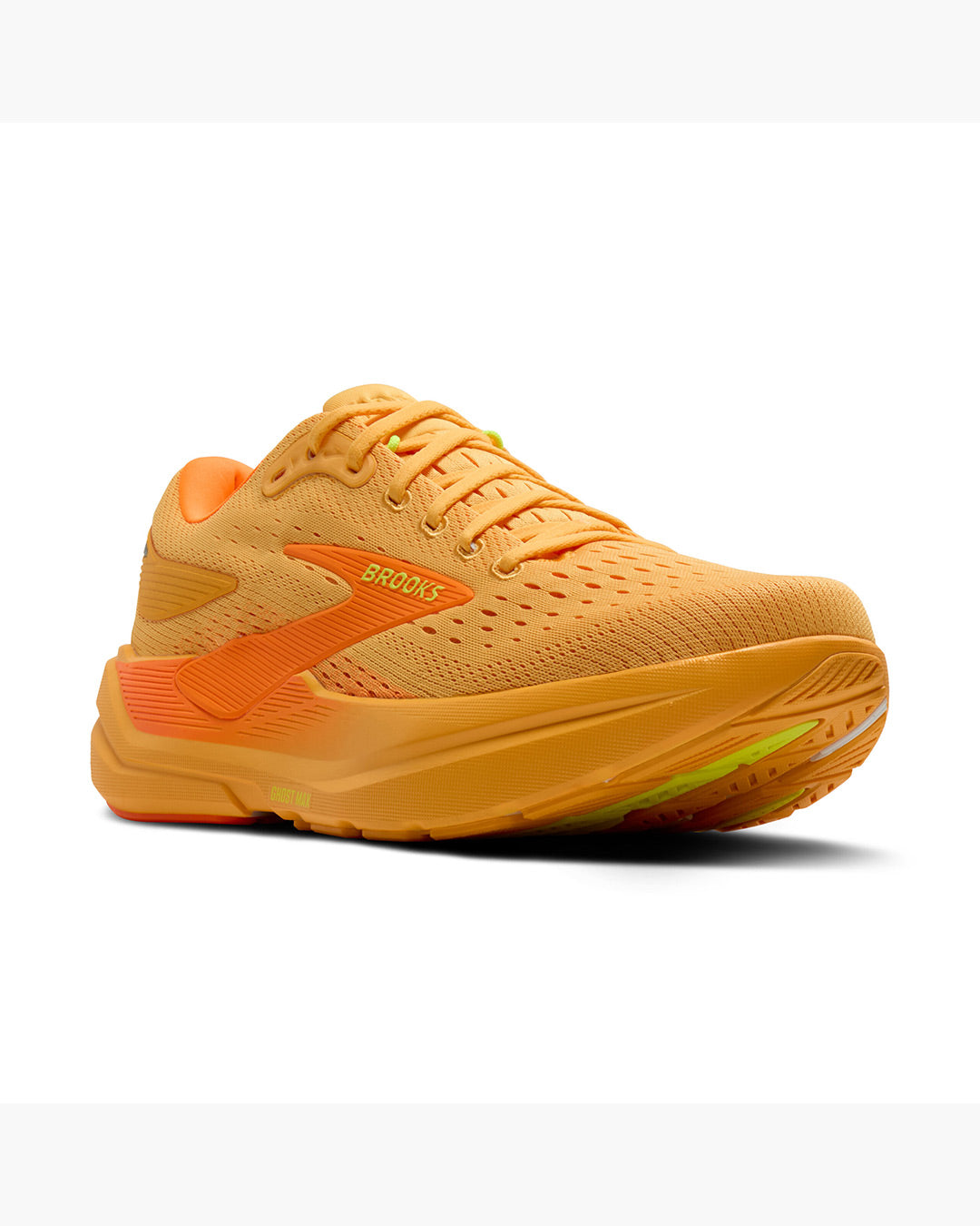 Brooks Men's Ghost Max 3 - Orange/Shocking Orange/Excalibur – Key