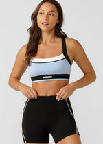 Lorna Jane Sprint To Swim Sports Bra - Black Multi