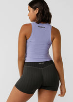 Lorna Jane Stretch To Surf Tank - Deep Periwinkle