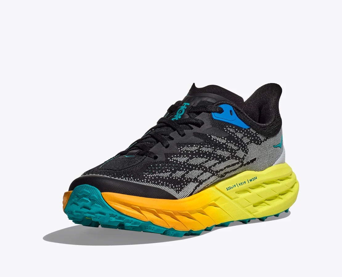 HOKA Men's Speedgoat 5 - Black / Evening Primrose