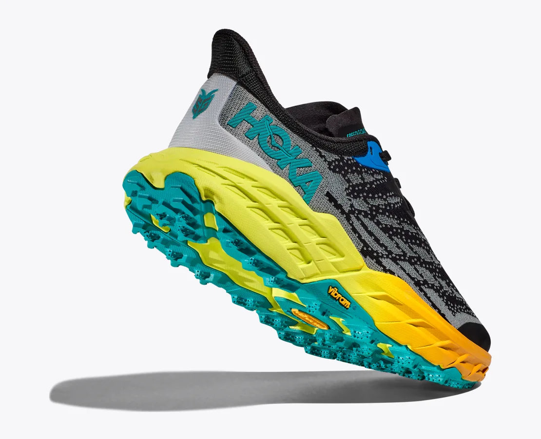 HOKA Men's Speedgoat 5 - Black / Evening Primrose