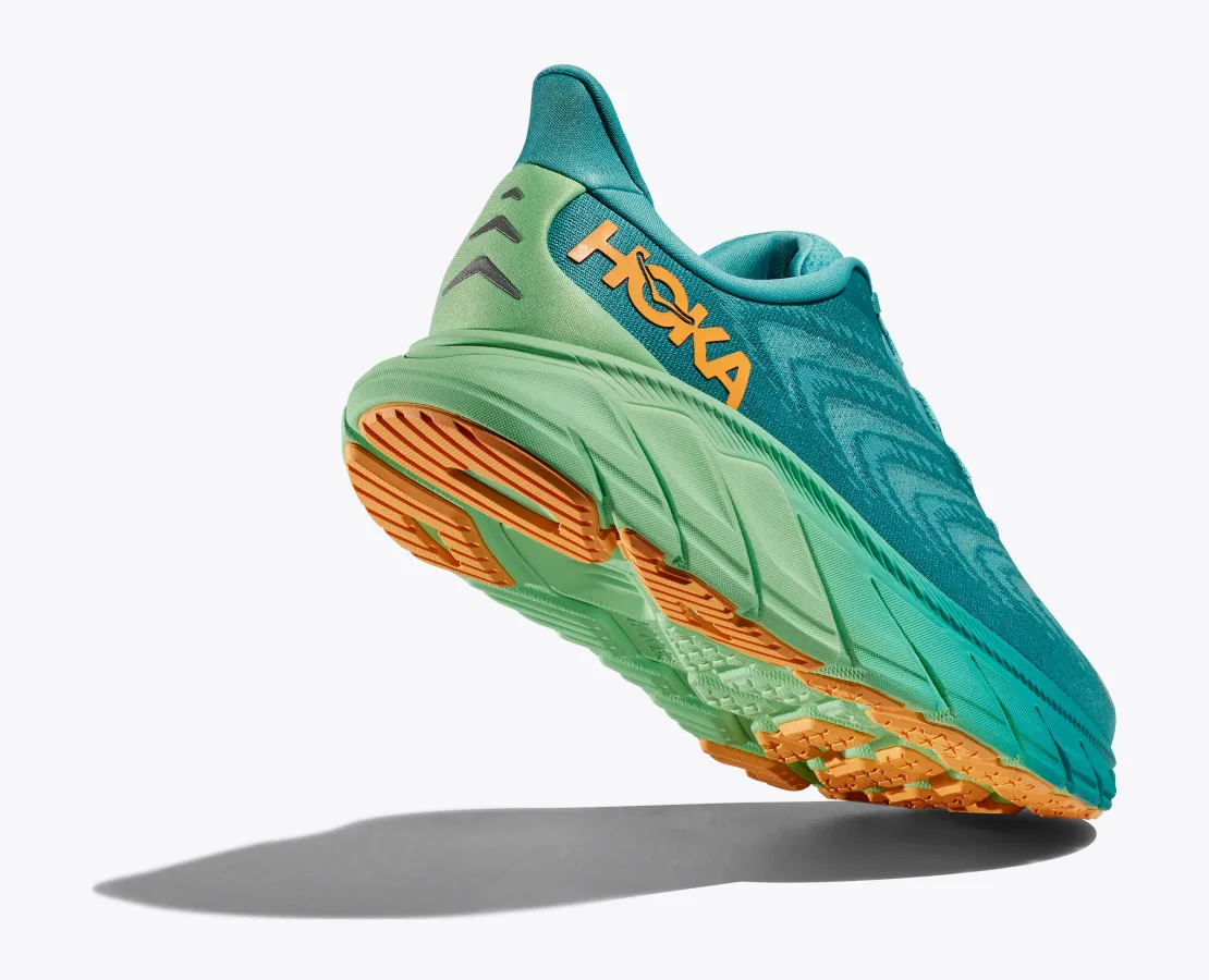 HOKA Men's Arahi 6 - Ocean Mist / Lime Glow