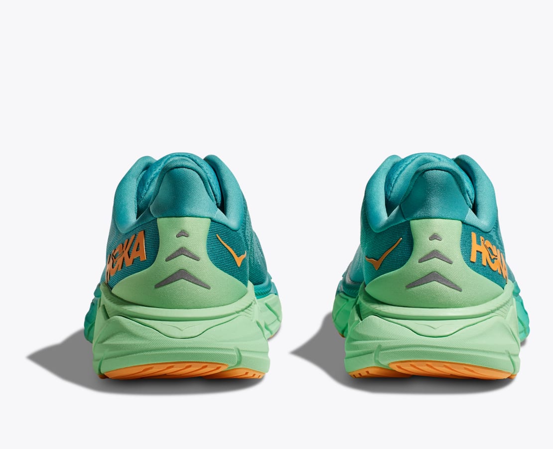HOKA Men's Arahi 6 - Ocean Mist / Lime Glow