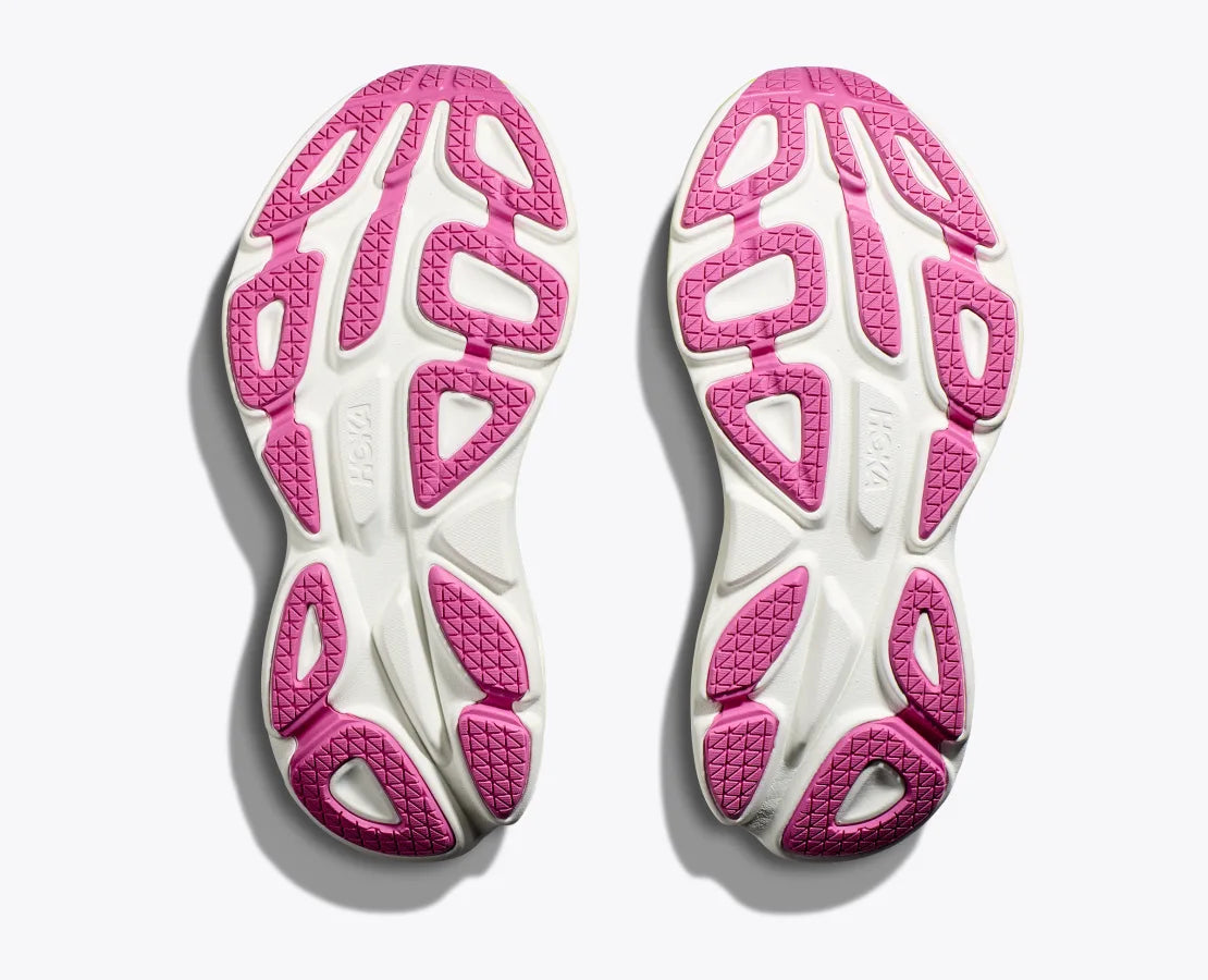 HOKA Men's Bondi 8 - Black/Citrus Glow