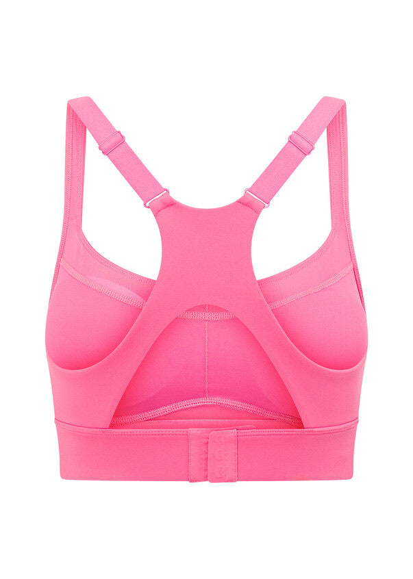 Lorna Jane Reactive Max Support Sports Bra - Cameo Pink