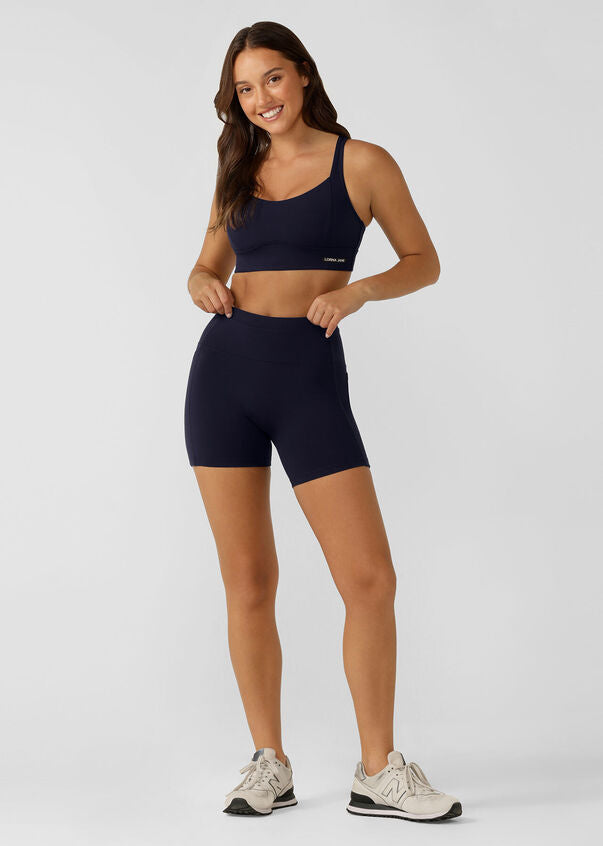 Lorna Jane Reactive Max Support Sports Bra - French Navy