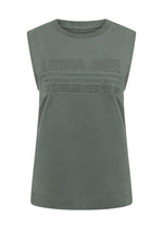 Lorna Jane Essential Muscle Tank - Dark Matcha