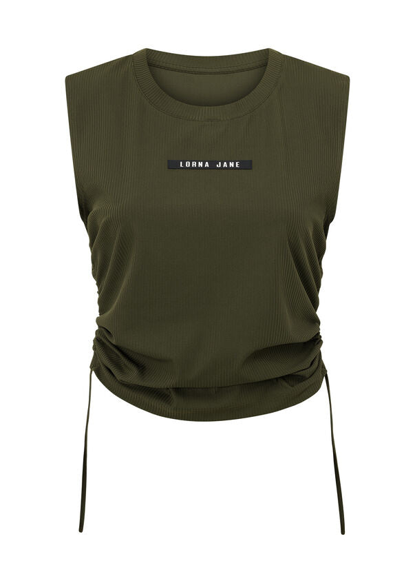 Lorna Jane Pull Up Active Tank - Luxury Green