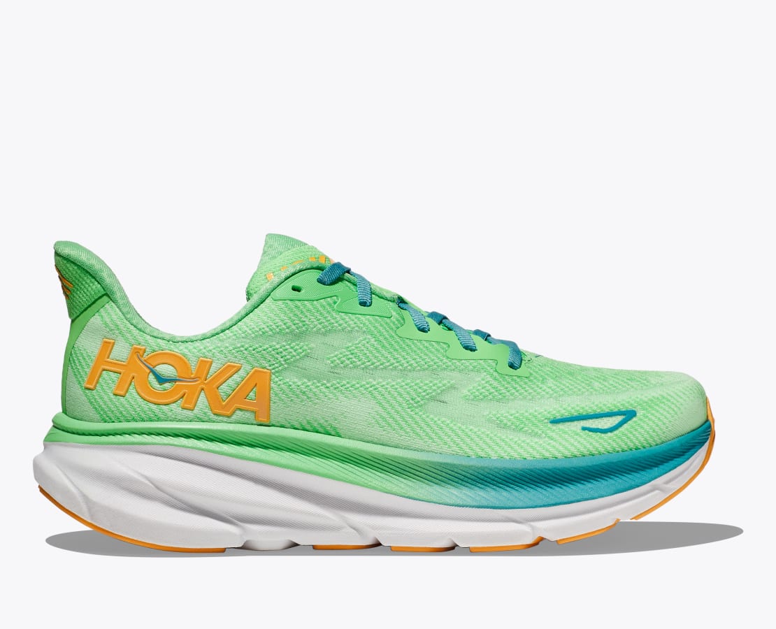 HOKA Men's Clifton 9 - Zest / Lime Glow