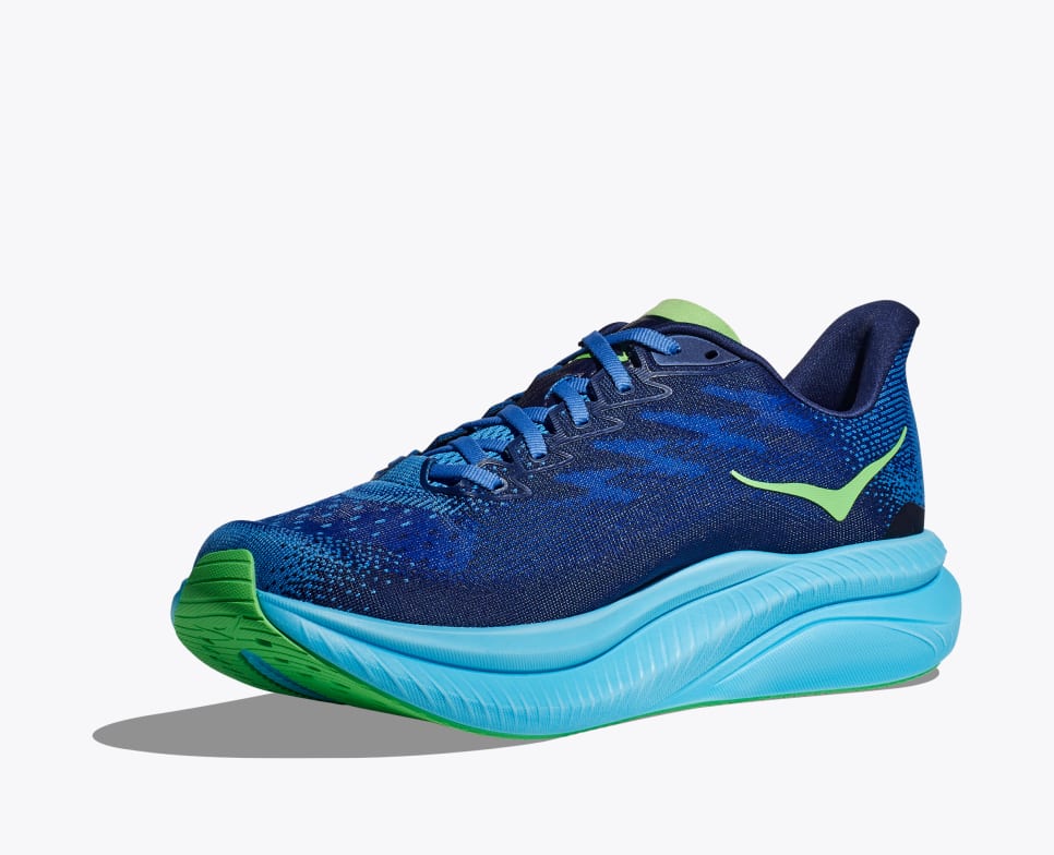 HOKA Men's Mach 6 Wide - Virtual Blue / Bellwether Blue