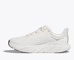 HOKA Men's Arahi 7 Wide - Blanc De Blanc/Steel Wool