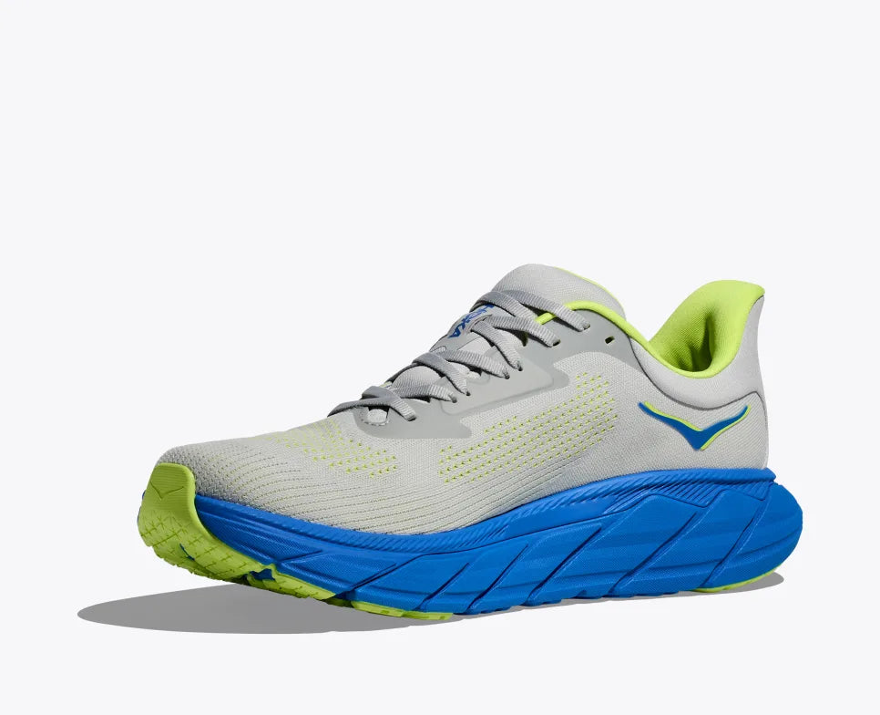 HOKA Men's Arahi 7 Wide - Stardust/Electric Cobalt