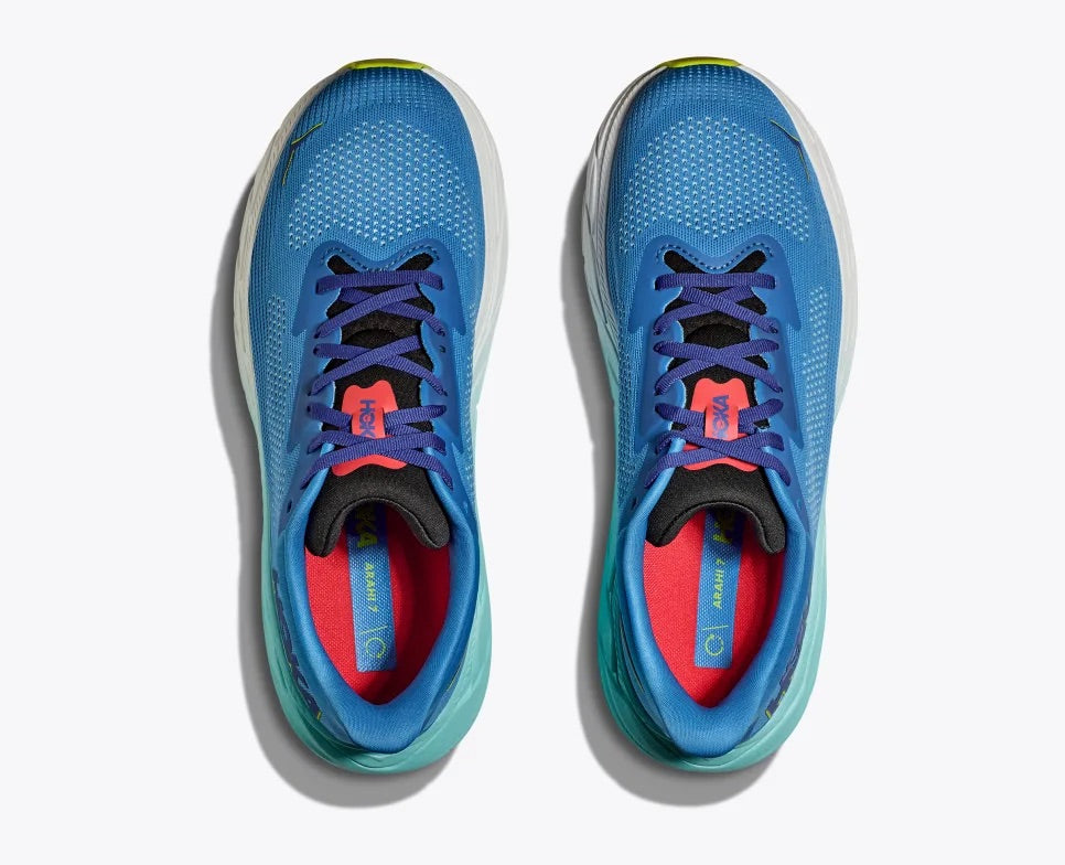 HOKA Men's Arahi 7 - Virtual Blue/Cerise – Key Power Sports Singapore