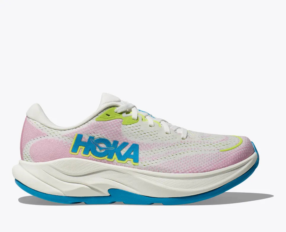 HOKA Women's Rincon 4 Wide - Frost/Pink Twilight