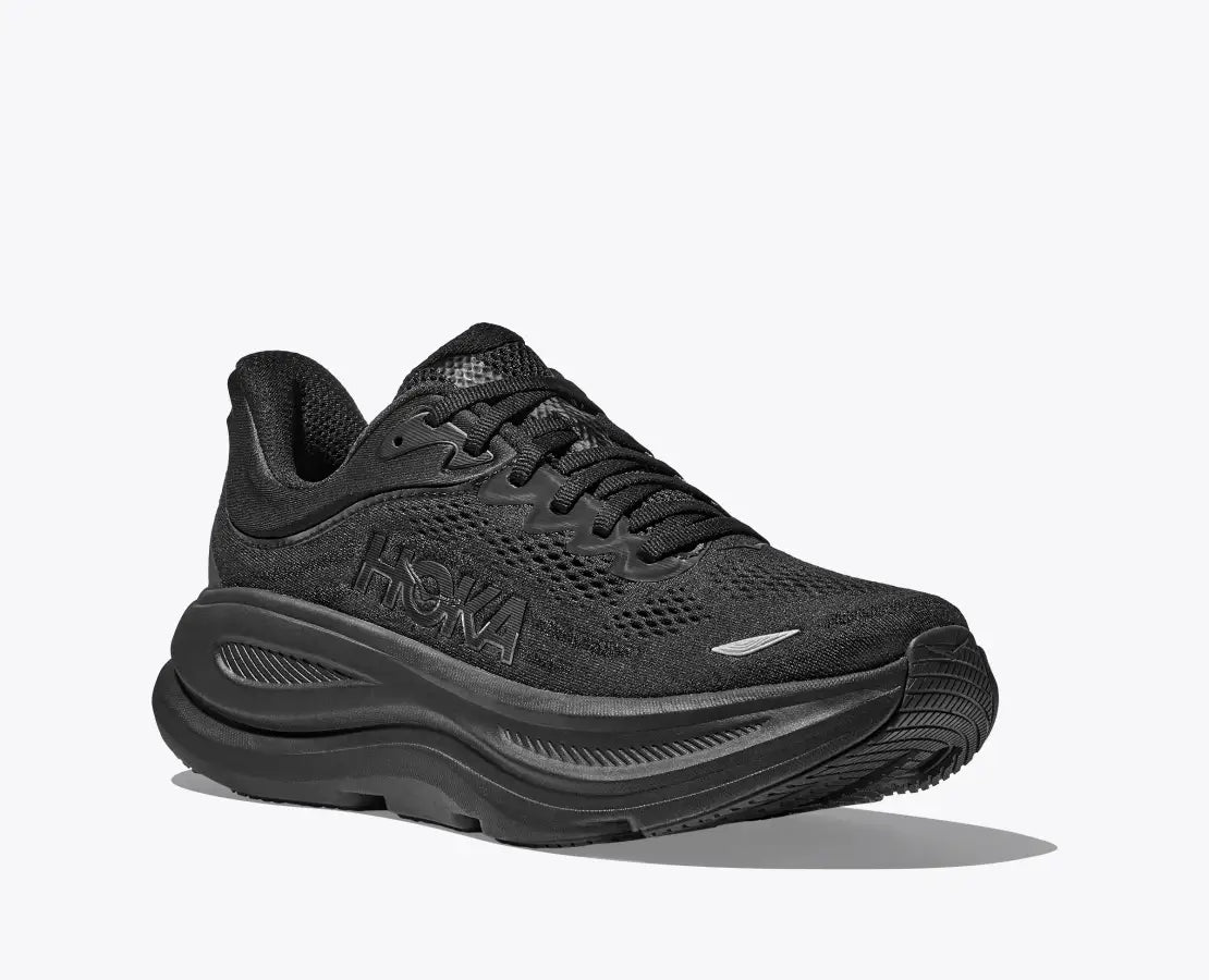 HOKA Men's Bondi 9 Wide - Black/Black