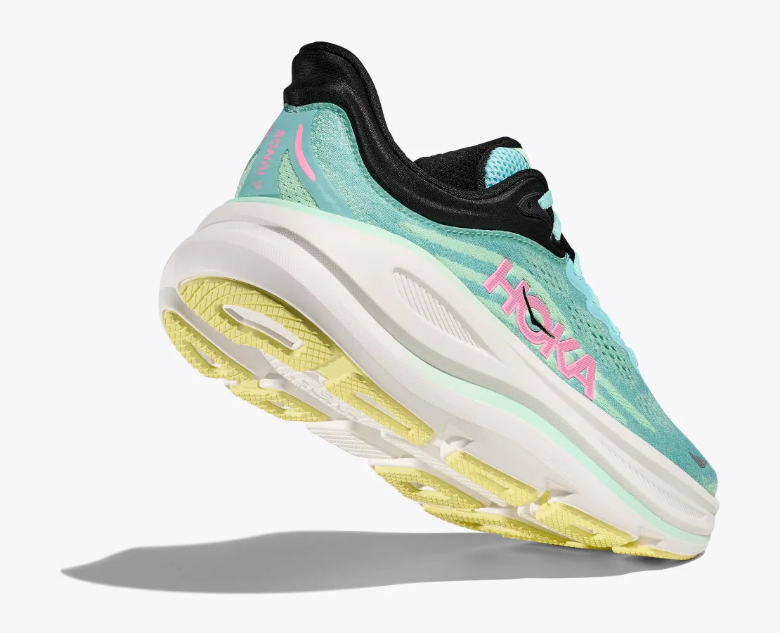HOKA Women's Bondi 9 - Blue Spark/Mint Fluorite