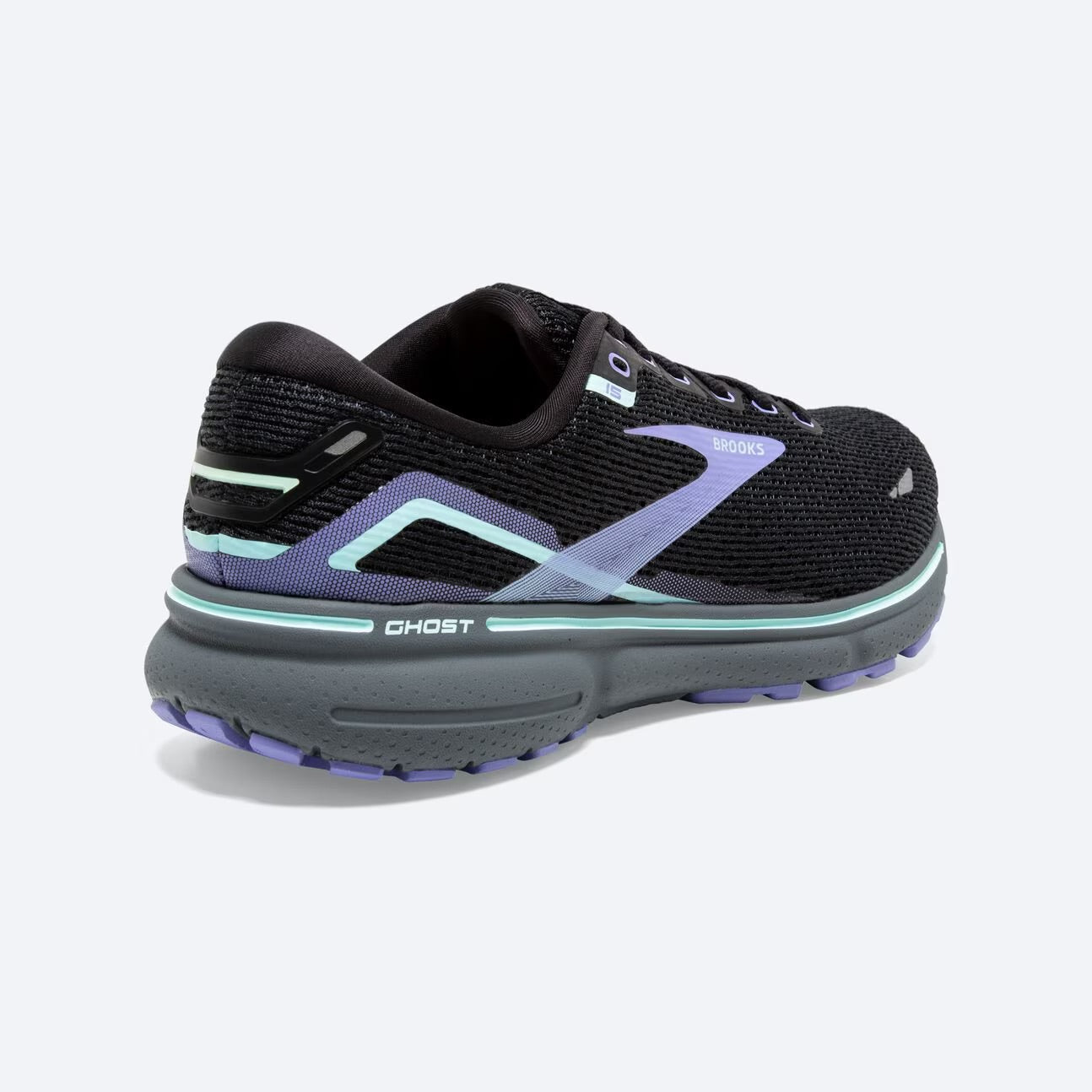Brooks Women's Ghost 15 - Black/Jacaranda/Salt ( B011 )