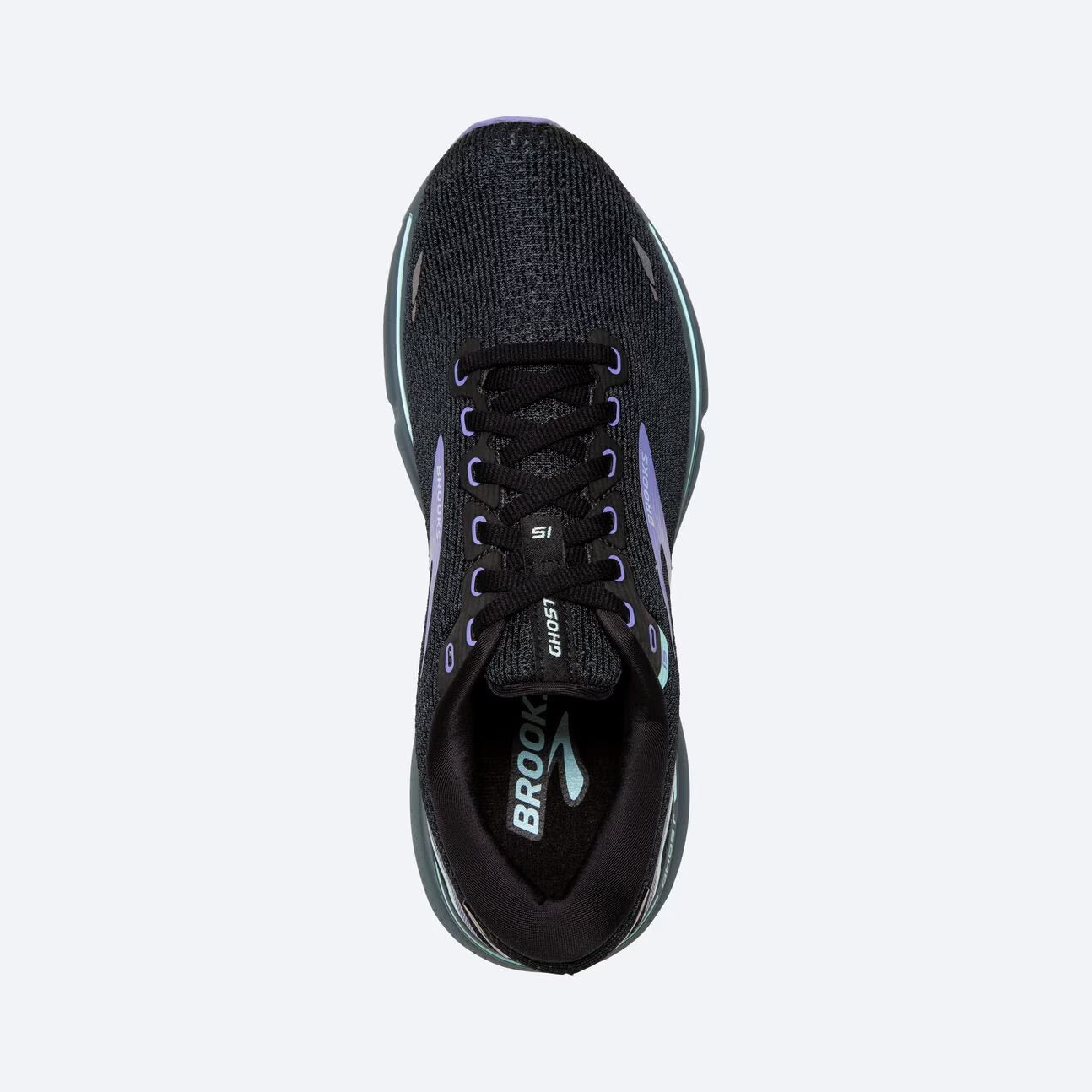 Brooks Women's Ghost 15 - Black/Jacaranda/Salt ( B011 )