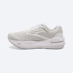 Brooks Women's Ghost Max - White/Oyster/Metallic Silver