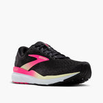 Brooks Women's Ghost 16 - Black/Pink/Yellow