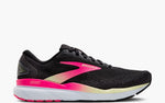 Brooks Women's Ghost 16 - Black/Pink/Yellow